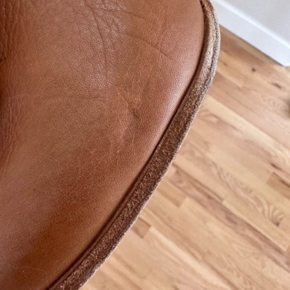Frye Womens Naomi Pickstitch Mid Boots Leather Whiskey - Picture 11 of 11